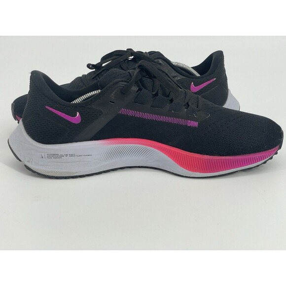 Nike Air Zoom Pegasus 38 Mens Size 10 Black Pink Running Shoes CW7356-011 main image 5
